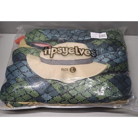 Tipsy Elves Zoo Keeper Halloween Costume Boa Constrictor Men’s Large NEW - Picture 7 of 7